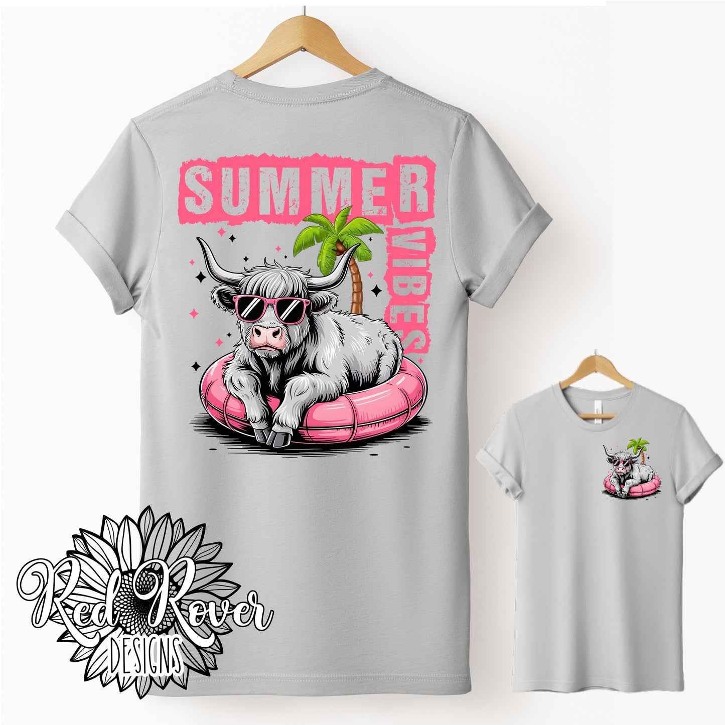 June - Summer Vibes Highland Cow