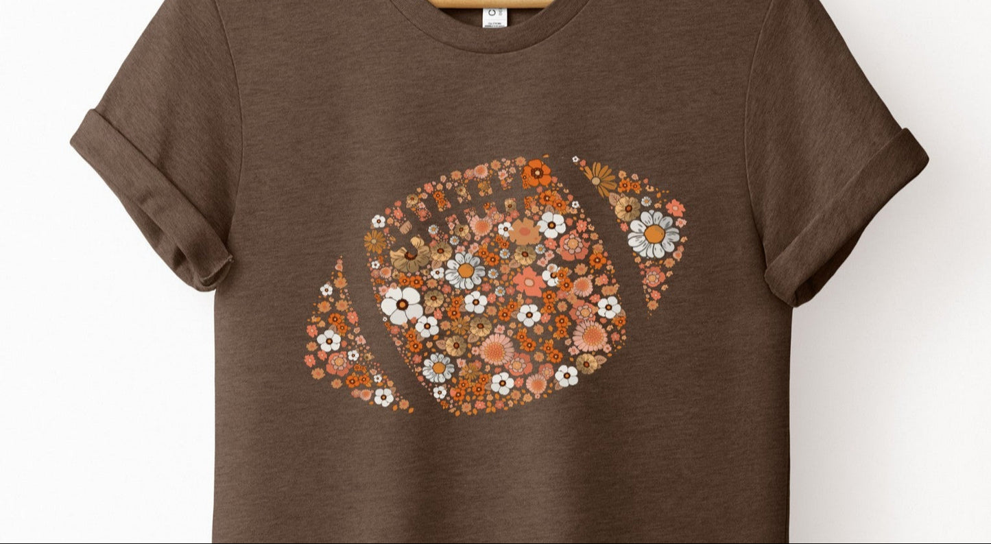 August Floral Football