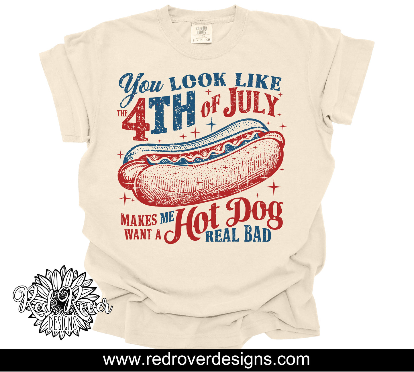 4th of July Hot Dog