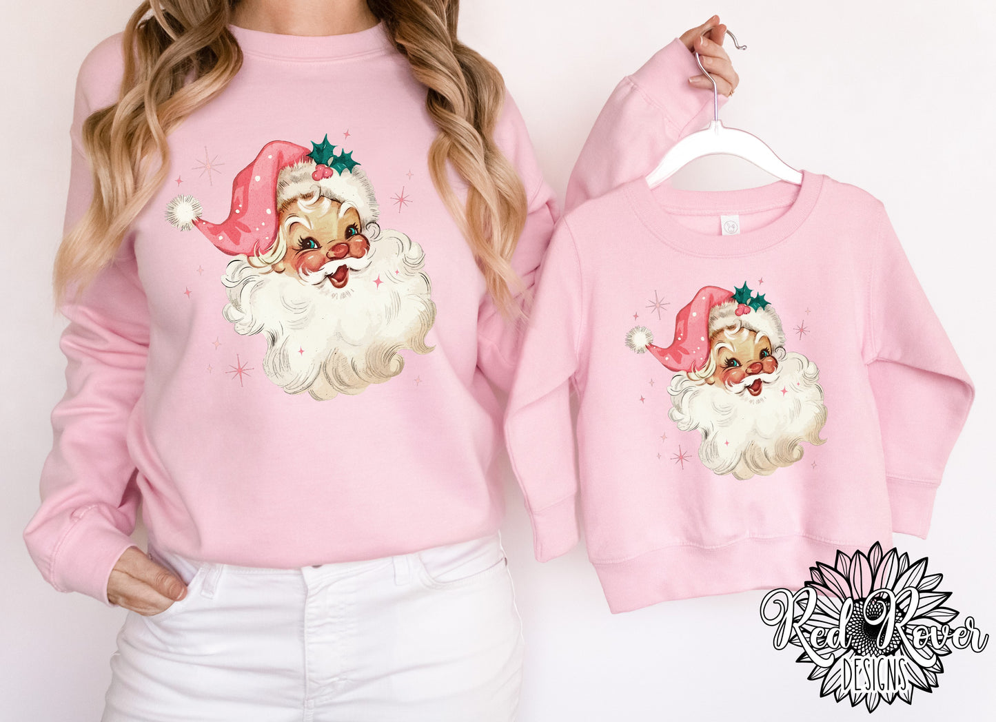 Retro Santa Pink