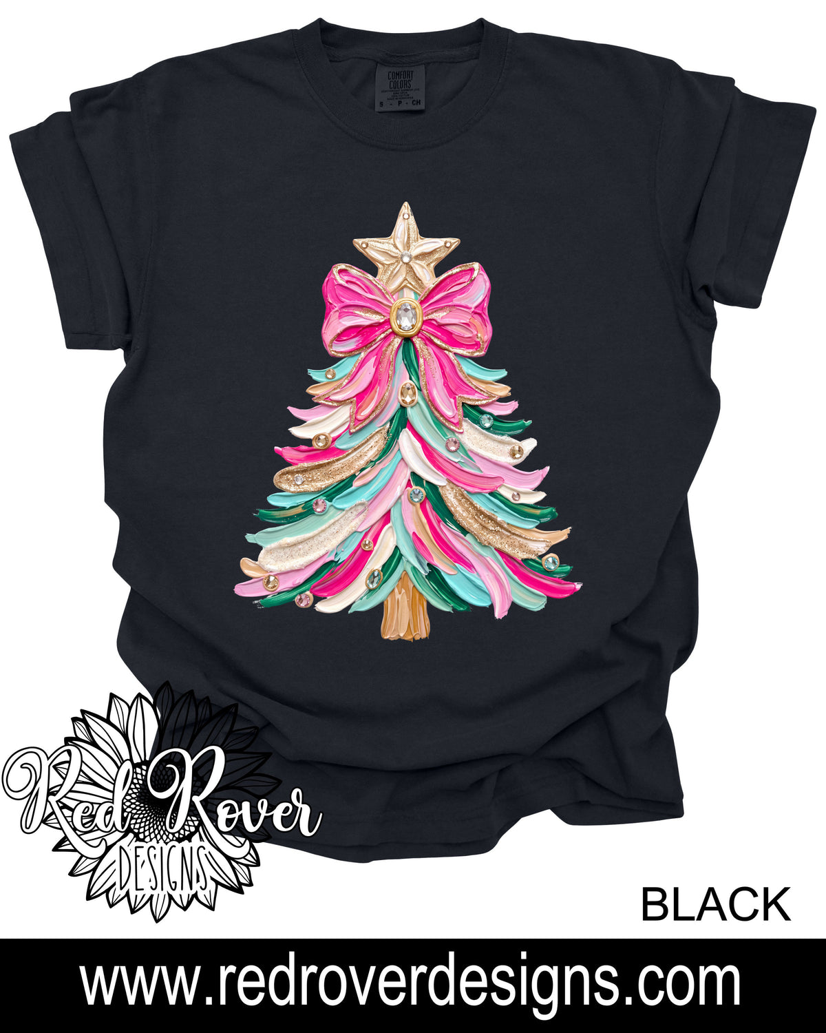 Oil Paint Christmas Tree
