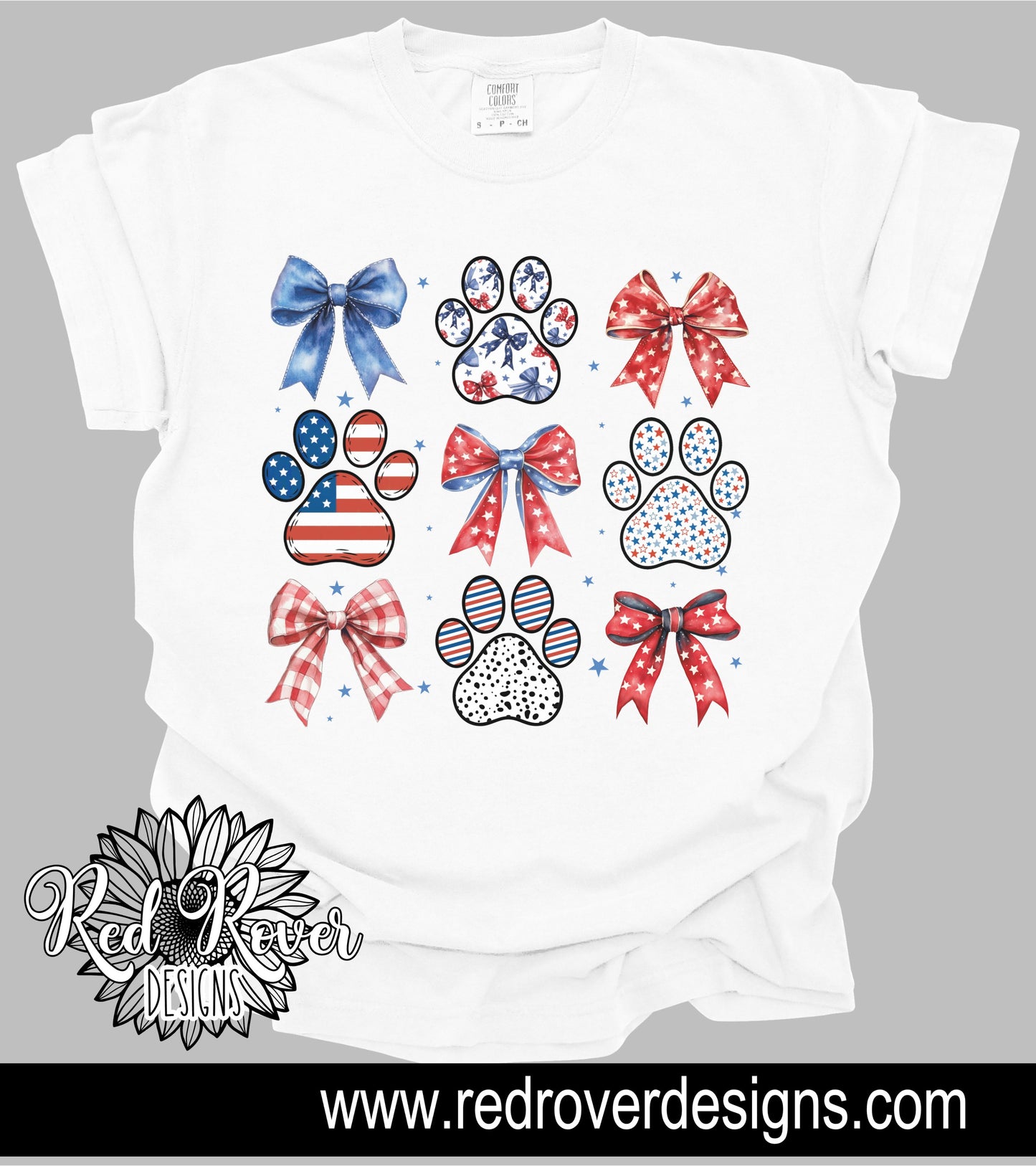 Red, White & Woof