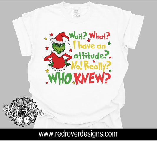 Grinch Attitude