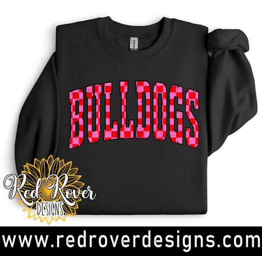 Pink Red Bulldogs