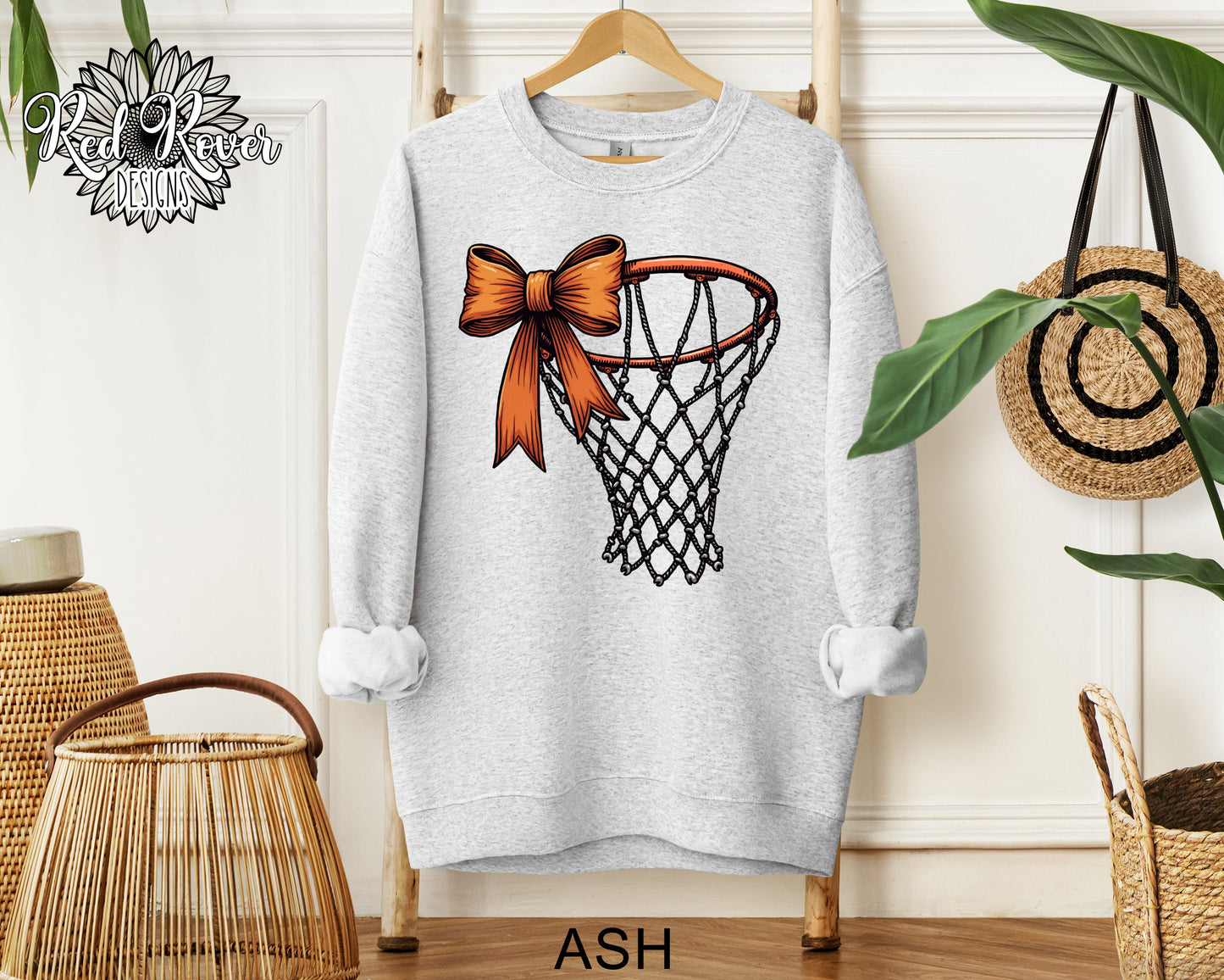 Bball Hoop Bow