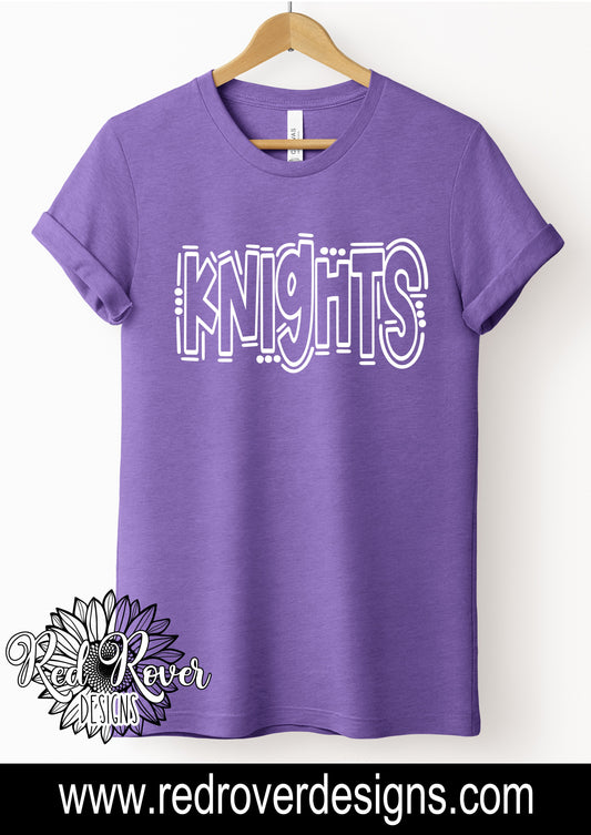 Knights Doodle