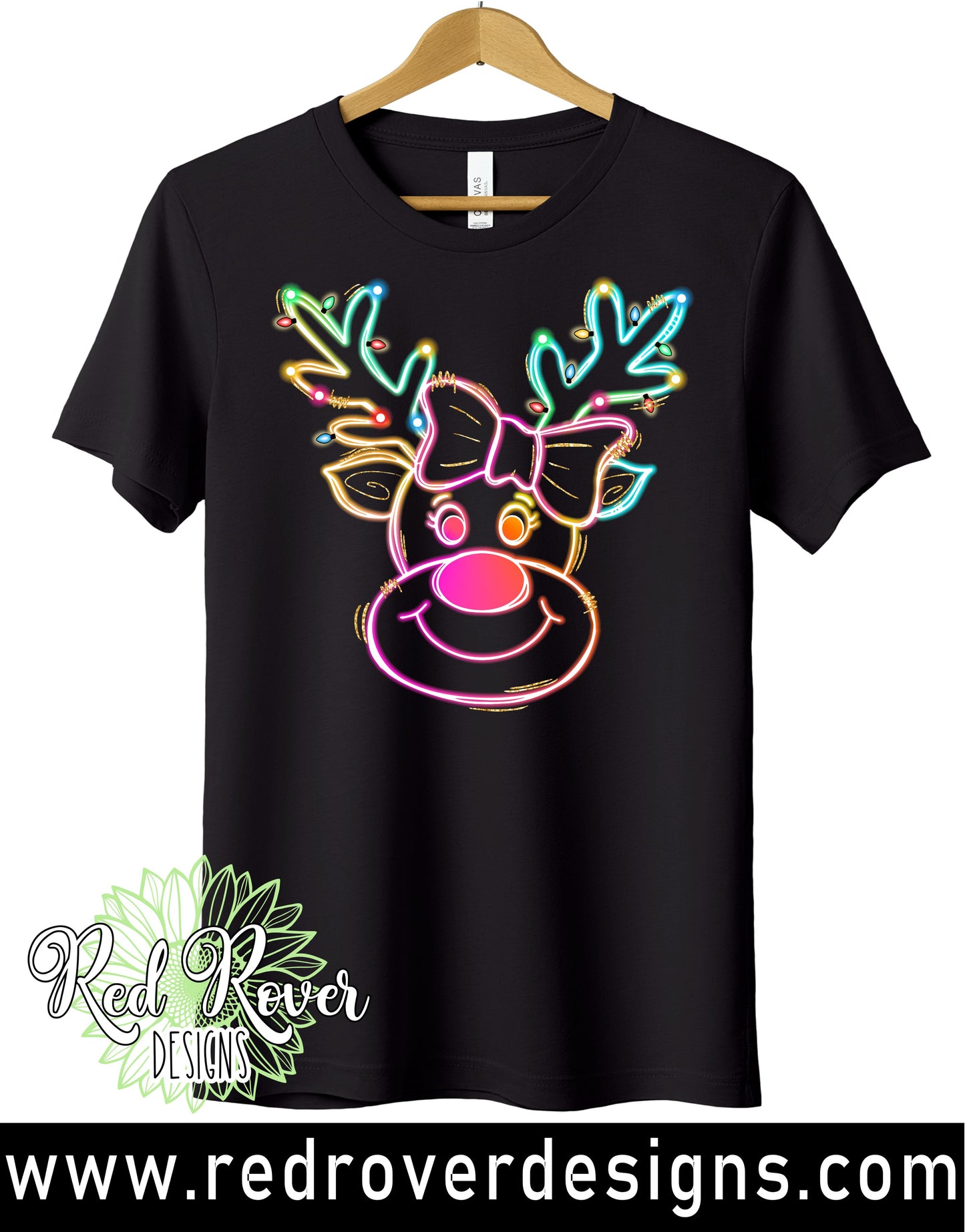 Neon Reindeer