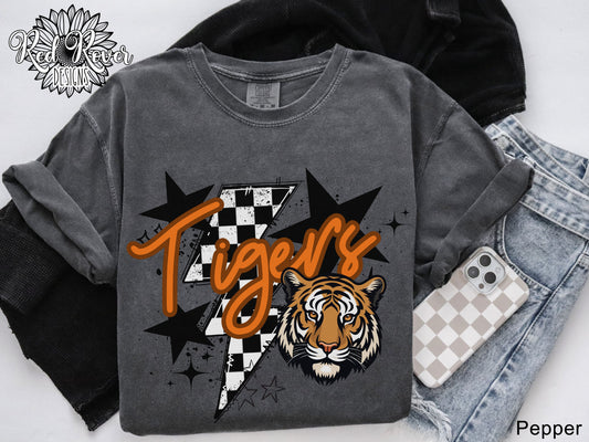Tigers Preppy Grunge