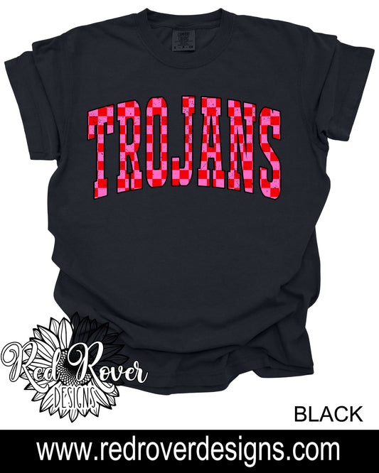 Pink Red Trojans