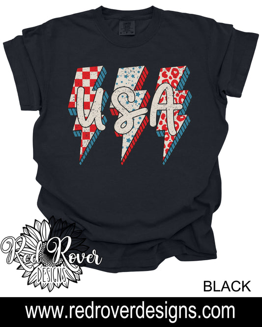 USA Lightning Bolt