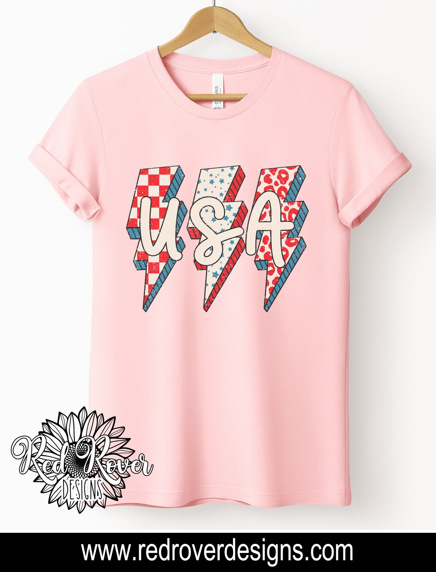 USA Lightning Bolt
