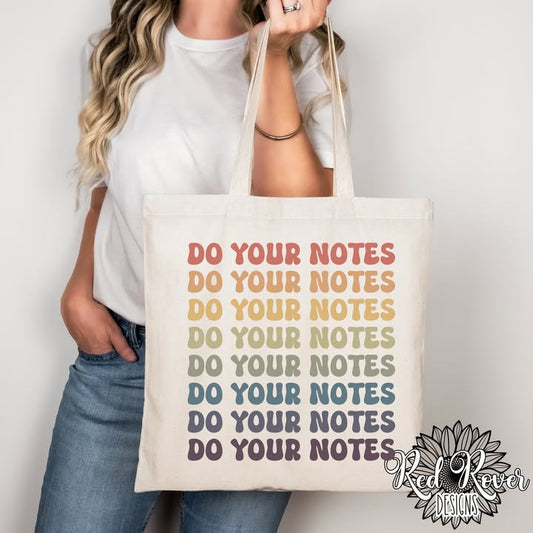 Notes Tote